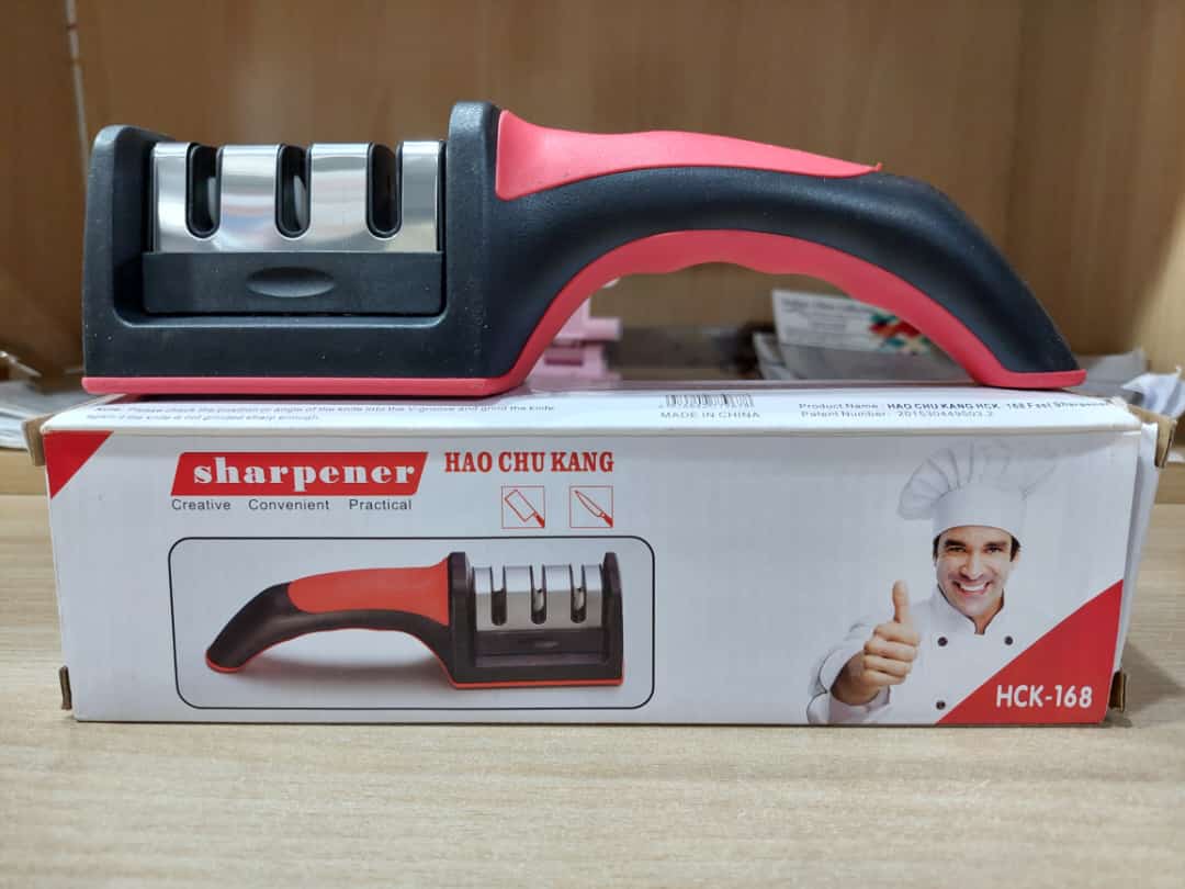 Household Knife Sharpener Kitchen Multi Functional Three Section Cutter Diamond Cutter Sharpening